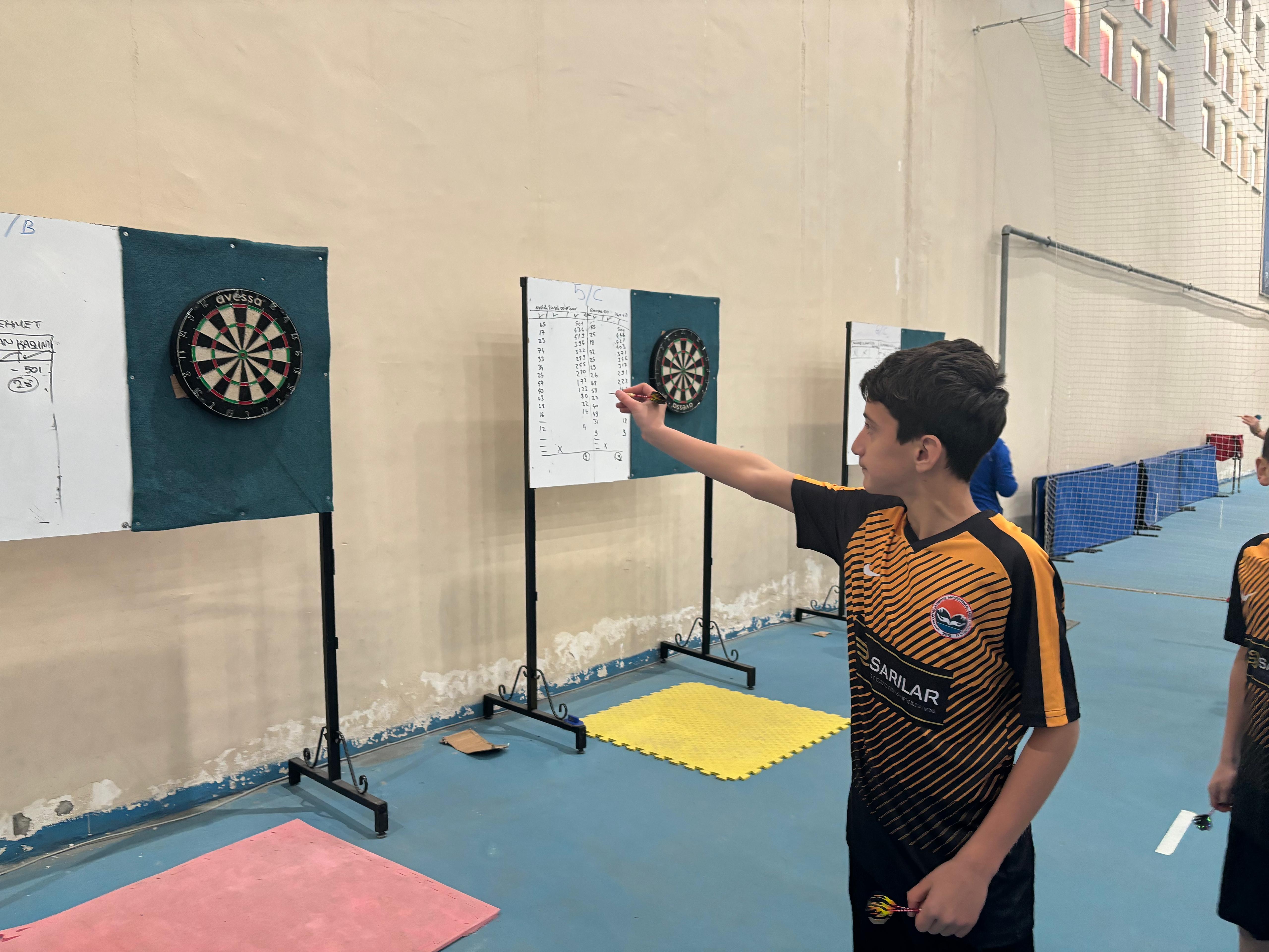 Okul Sporları Dart Yıldız Erkekler Müsabakaları Sona Erdi