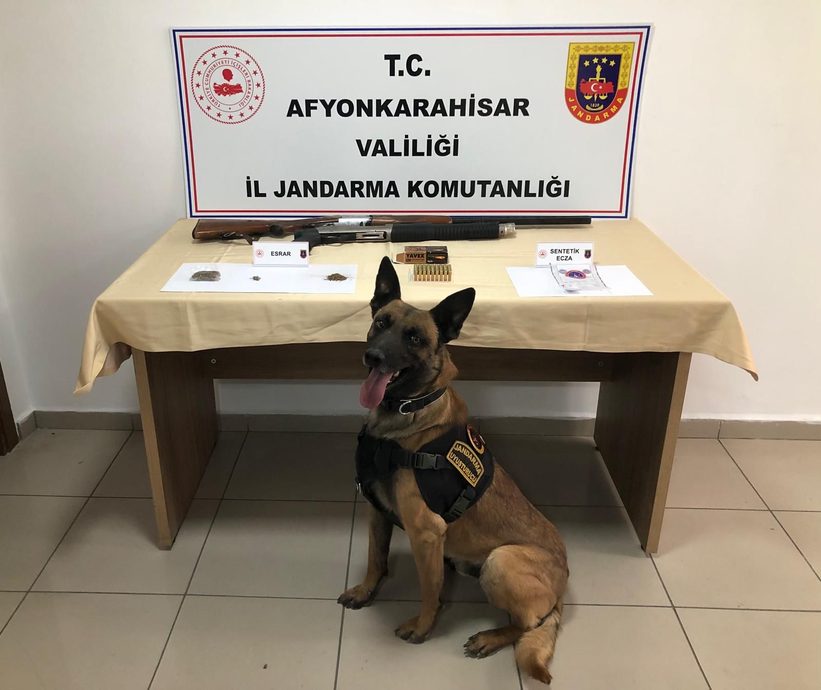 Otopark işleten şahıs uyuşturucu da satıyormuş