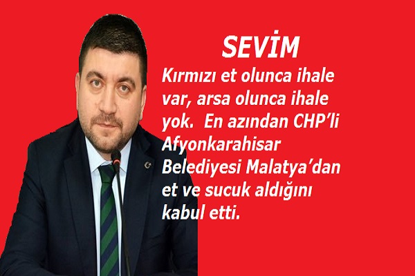 Kırmızı et olunca ihale var, arsa olunca ihale yok