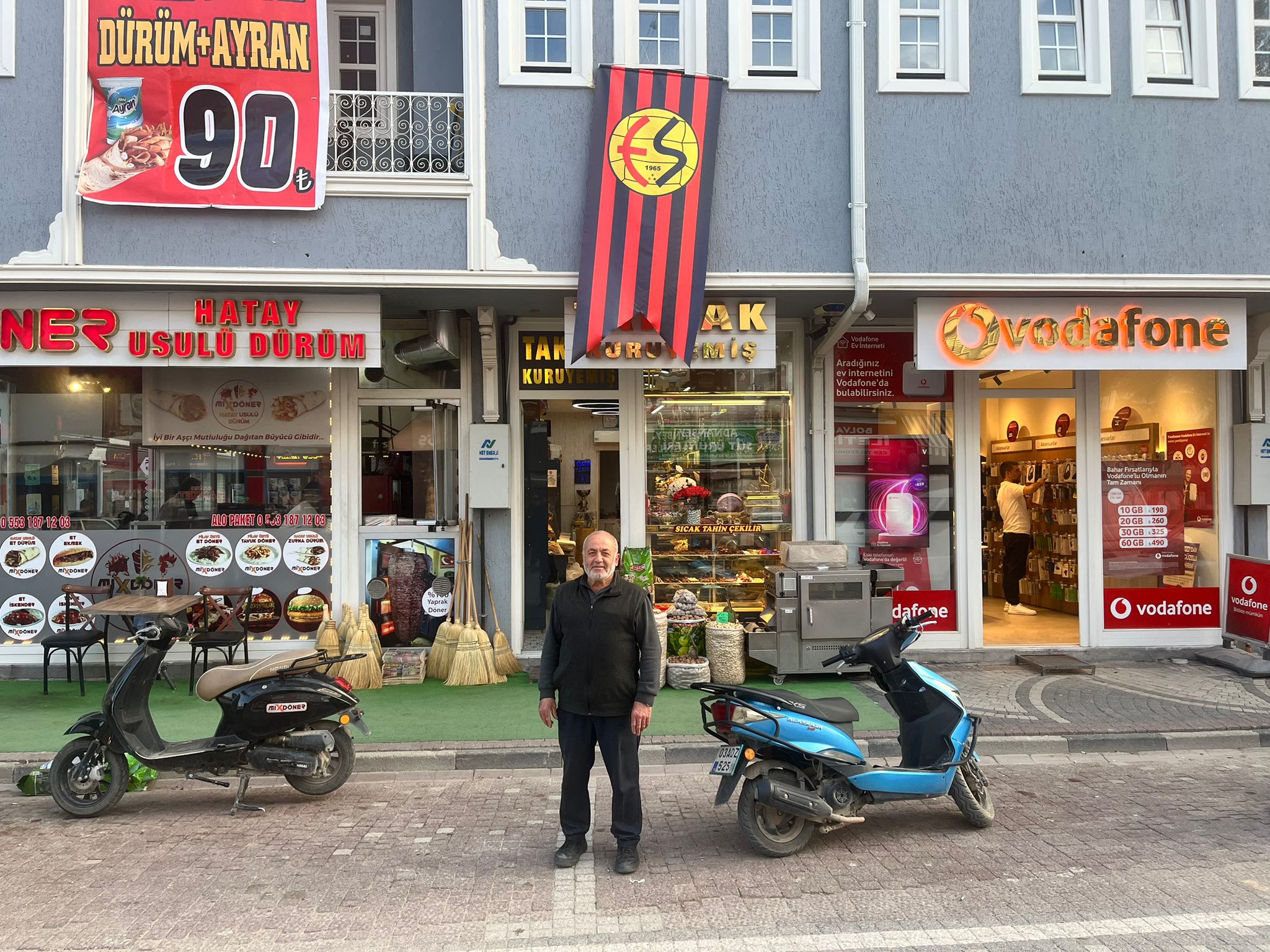 Taktak Bolvadinli ama Eskişehirspor taraftarı