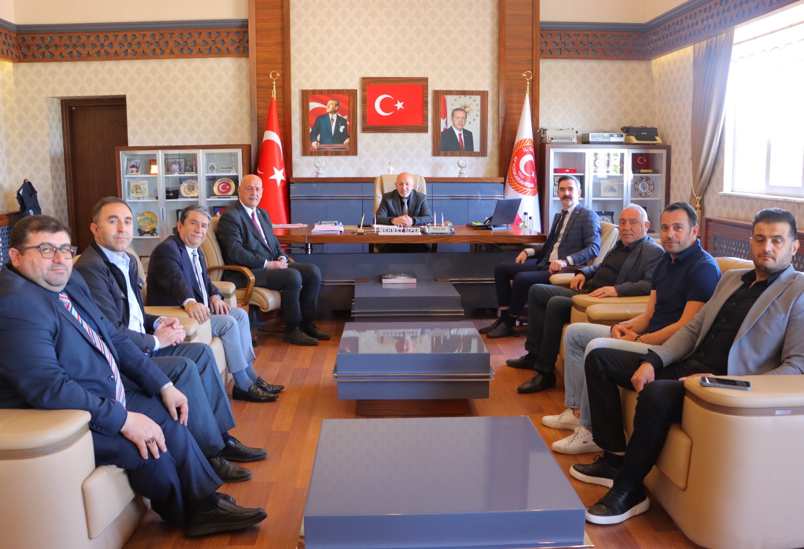 MHP Merkez İlçe'den, İl Genel Meclisi’ne ziyaret