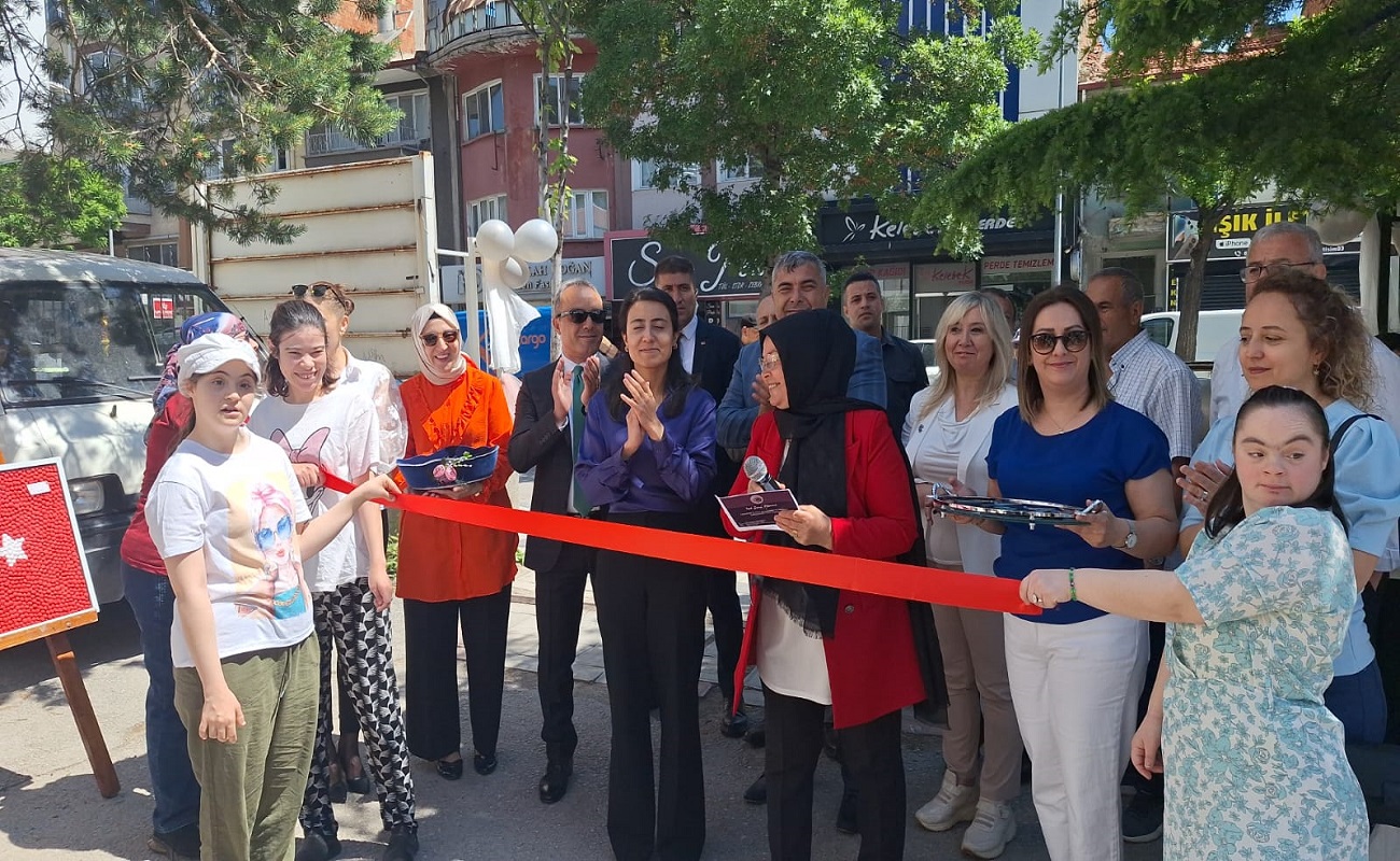 Ağır Düzey Zihinsel Engelliler Derneği Yıl Sonu Sergisinde Buluştu
