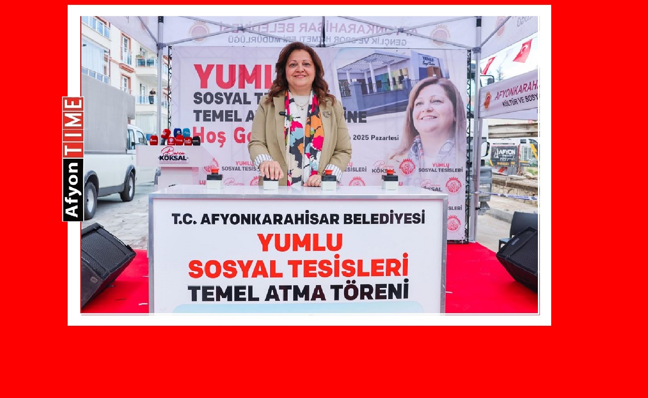 Temelini başkan Köksal attı
