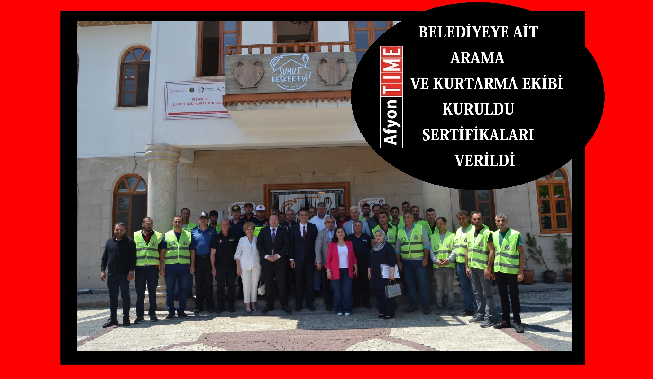 Şuhut Belediyesi Arama Kurtarma Ekibi Oluşturuldu