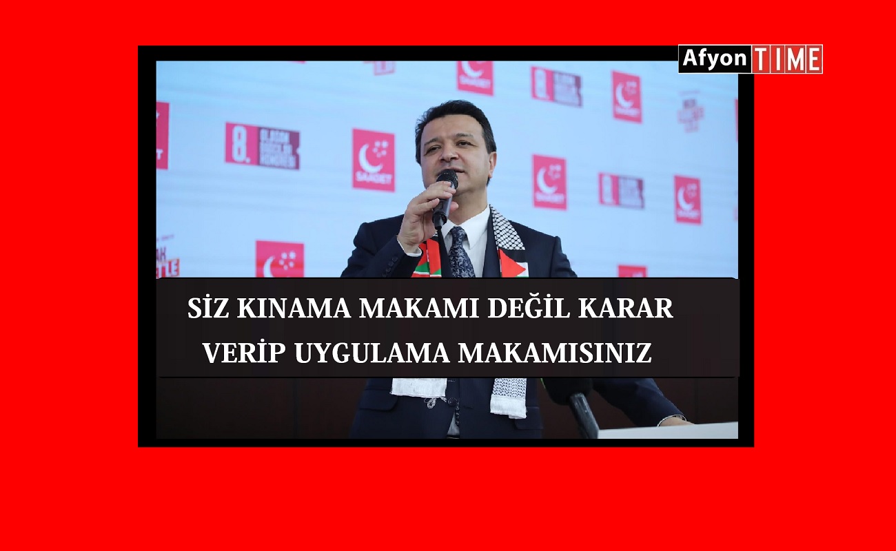 Arıkan Tweet atmayı kesin artık icraat yapın