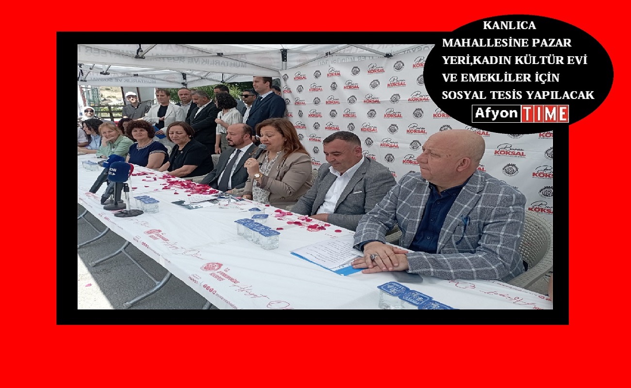 Başkan Köksal'dan Kanlıca mahallesine 3 önemli söz