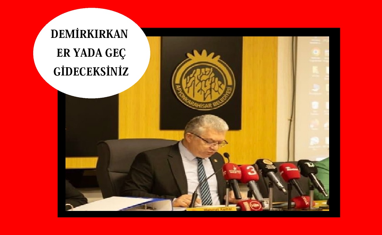Demirkırkan Aynaya Bakın. Önce Kendinizle Yüzleşin