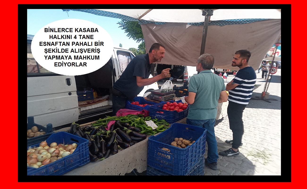 Bu kasabada ne alırsan el yakıyor
