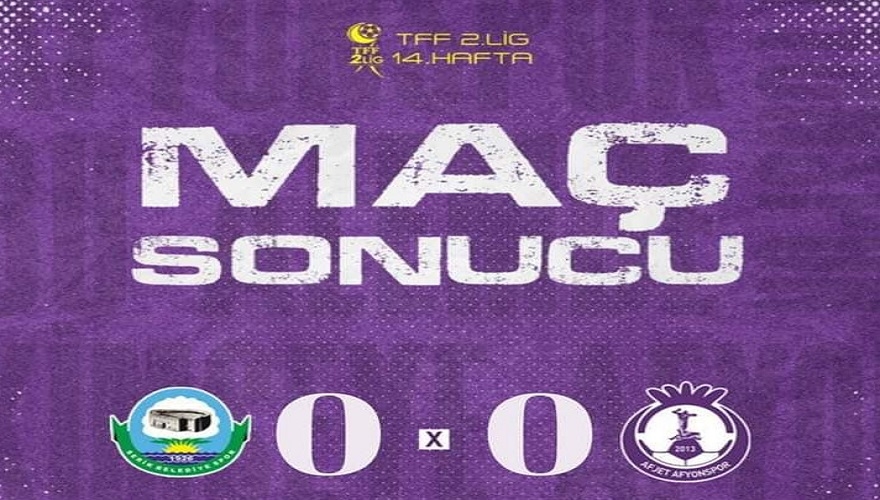 AfjetAfyon 0 SerikBelediyespor 0