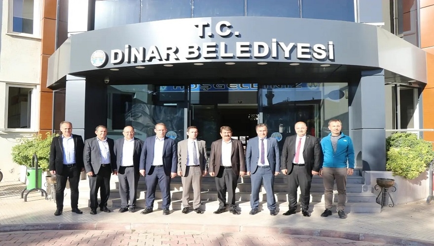 Burdur-Gölhisar ve Çavdır Heyetinden Dinar'a Ziyaret