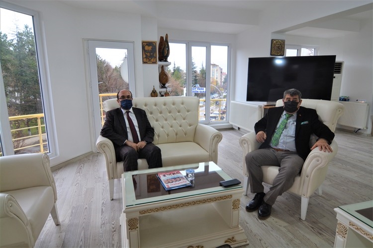 Başkan Mustafa Çöl’den İlçe Kaymakamlığına Ziyaret