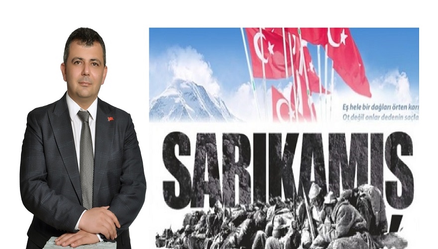 Başkan Koyuncu Sarıkamış şehitlerini unutmadı