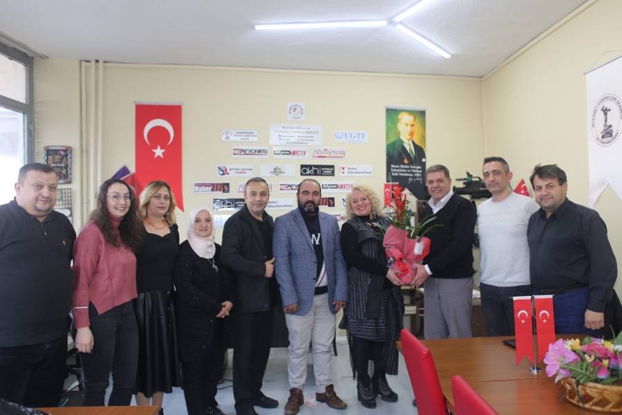 Kent Konseyi STK Grubu AFİHAD ve Medya Birliğini ziyaret etti