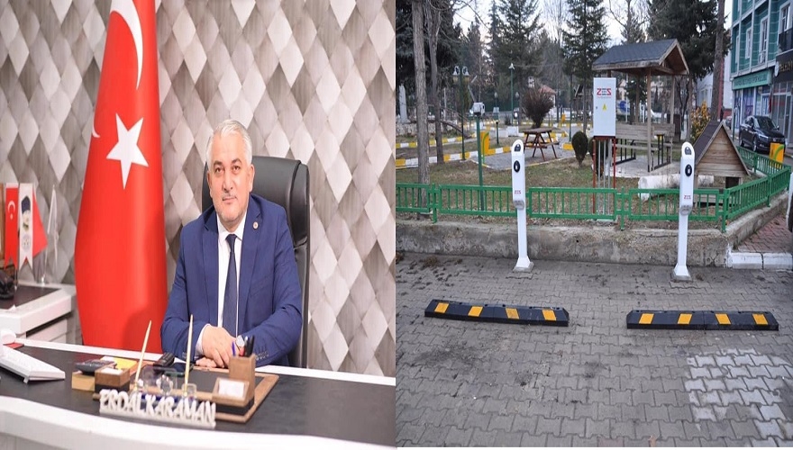 Başkan Karaman Şarj istasyonları ilçemize hayırlı olsun