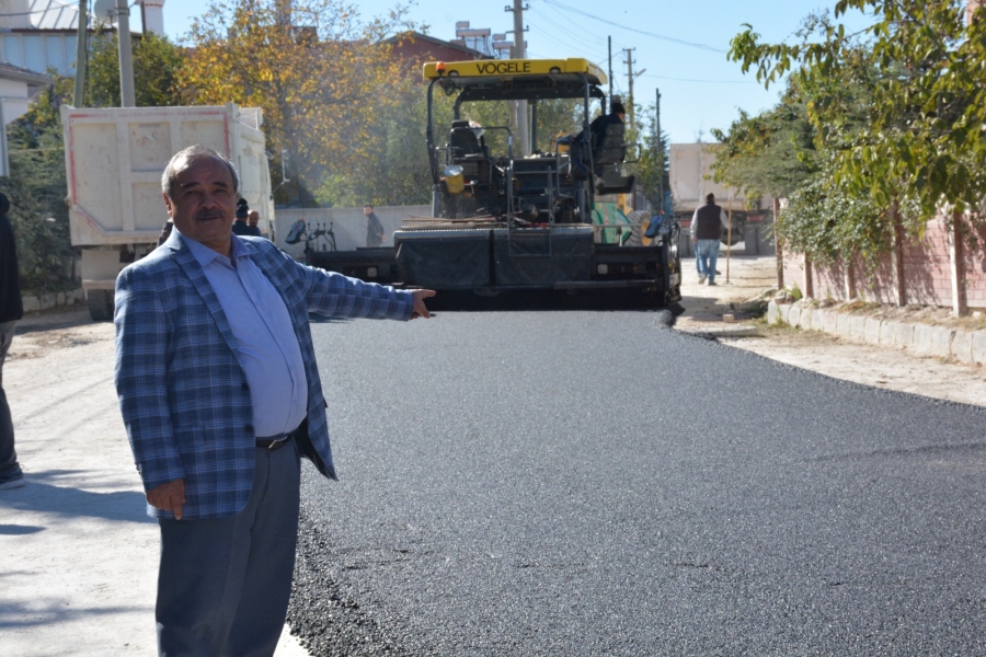 Başkan Şahin, Sıcak Asfalt Çalışmalarının Startını Verdik