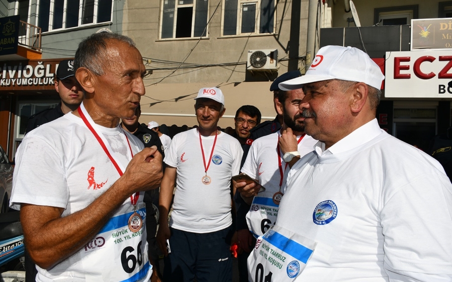 İscehsiar’da Büyük Taarruz 100. Yıl Koşusu Yapıldı