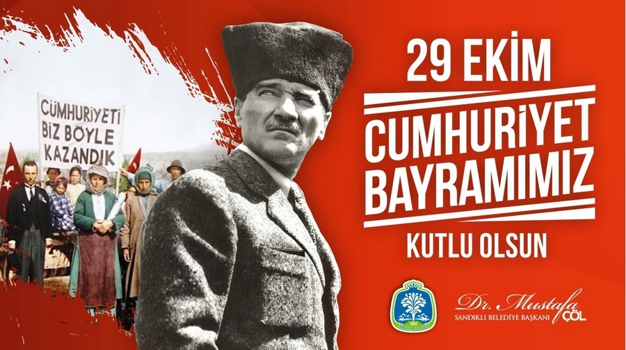 Başkan dr. Mustafa çöl’ün cumhuriyet bayramı mesajı