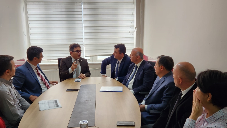 Vali Yardımcıları AMATEM'İ ziyaret etti