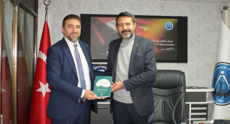 Özgür, Madeni Sanatkârlar Odası'nı ziyaret etti