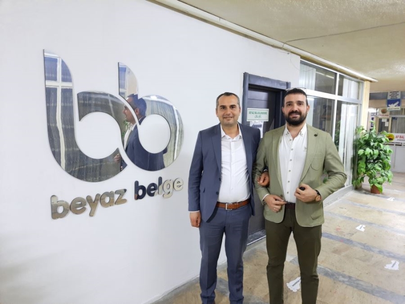 İş insanı İdris Şahin'den Beyaz Belge haber ajansına ziyaret