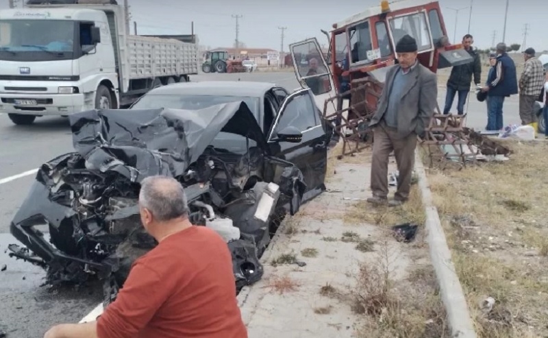 Belediye Başkanı kaza geçirdi