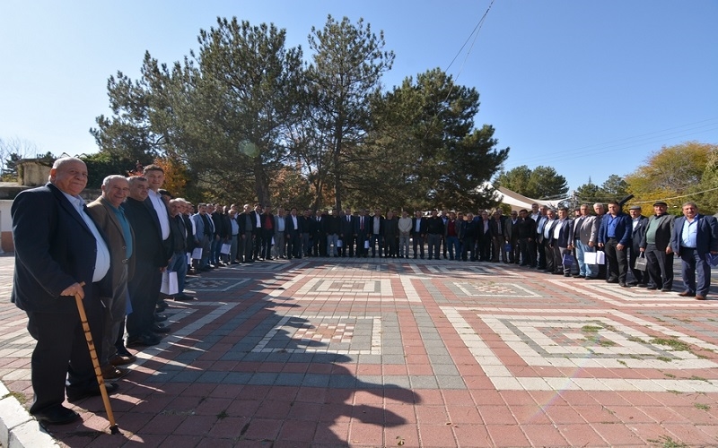 Başkan dr. Mustafa çöl muhtarlarla bir araya geldi