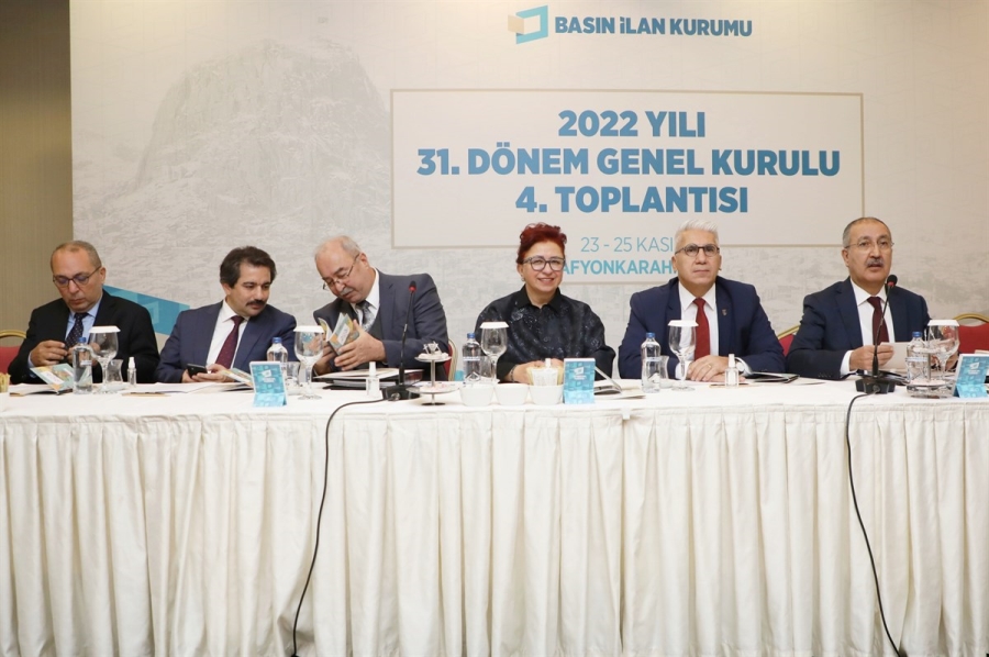 BİK 2022 Genel kurulu Afyonkarahisarda yapıldı