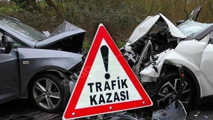 Trafik kazası 5 yaralı