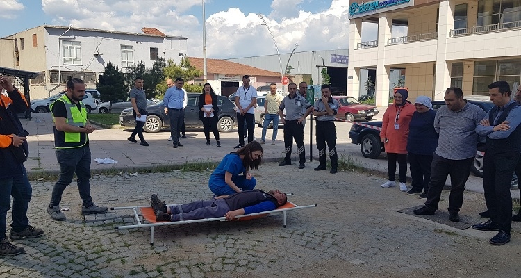 OEDAŞ düzenli olarak tatbikatlara devam ediyor