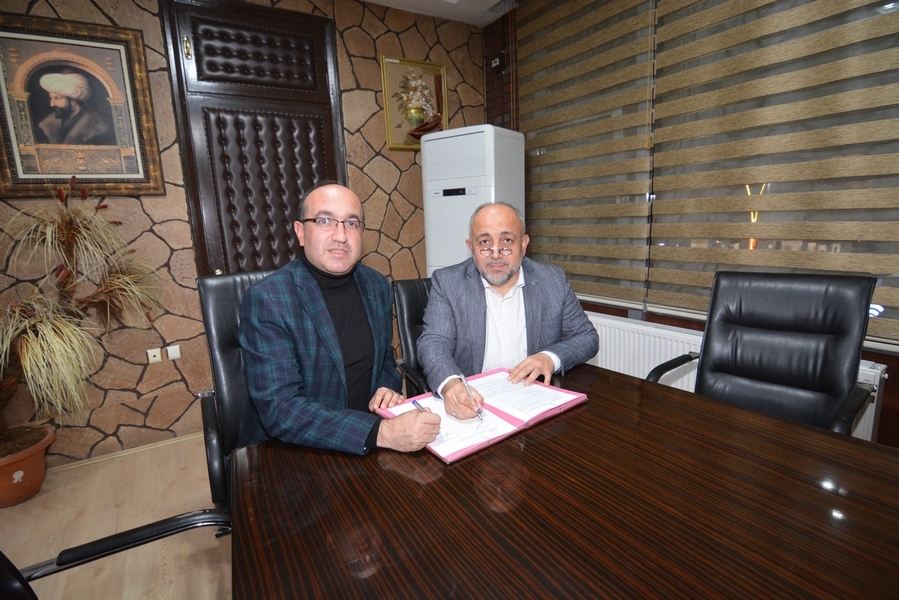 Vali Gökmen Çiçek Spor Kompleksi İçin İmzalar Atıldı