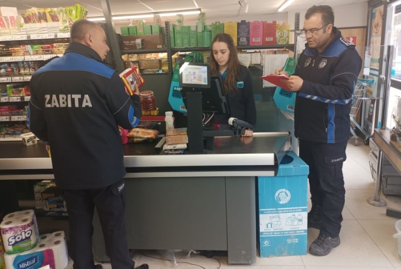 Marketlere sıkı denetim yapıldı
