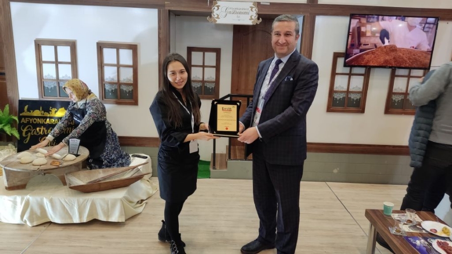 Afyonkarahisar en etkin stand ödülüne layık görüldü