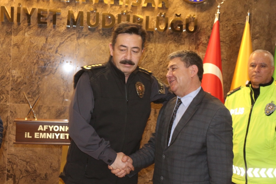 Dilek'ten Emniyet Müdürü Temiz'e ziyaret