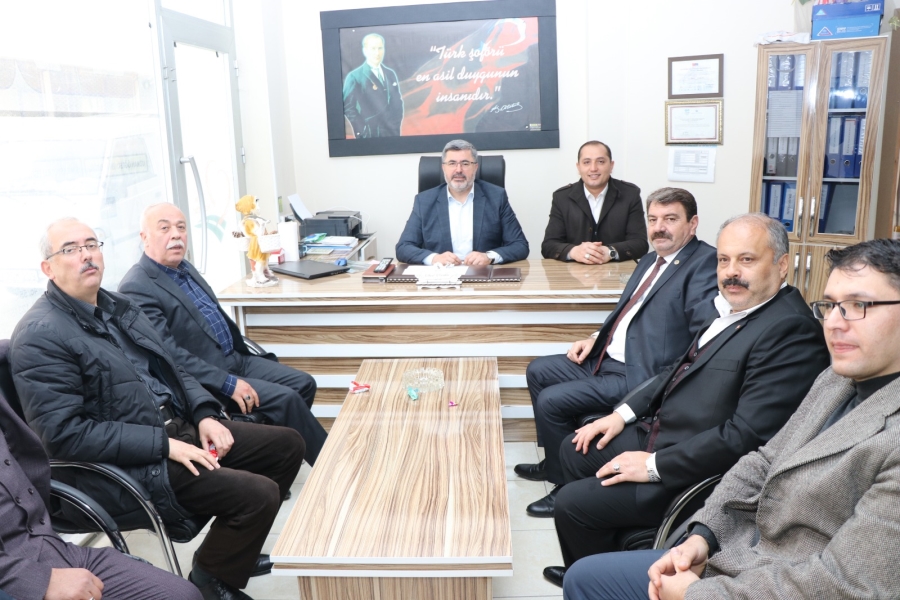 Milletvekili Özkaya’dan Başkan Sarı’ya ziyaret