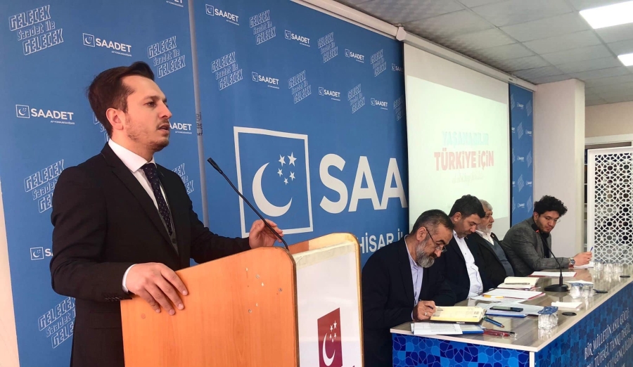 Saadet Partisi Şubat ayı İl Divan Toplantısı’nı icra etti.