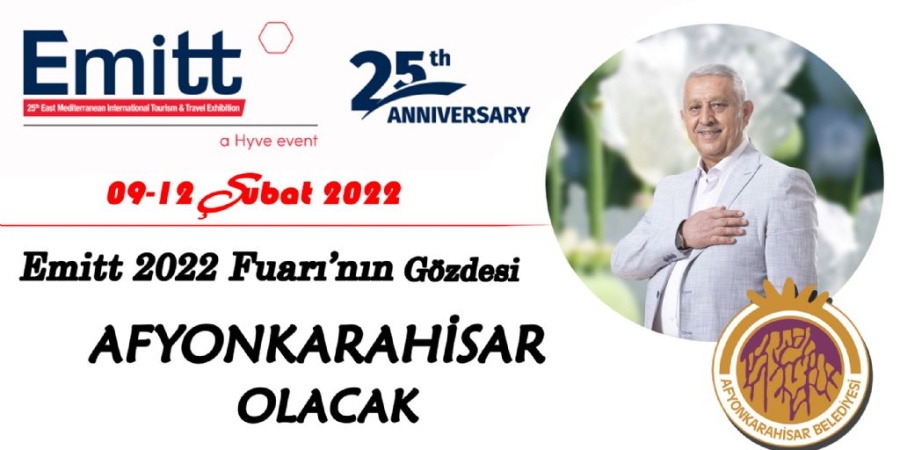 Afyon EMİTT fuarının yıldızı olacak