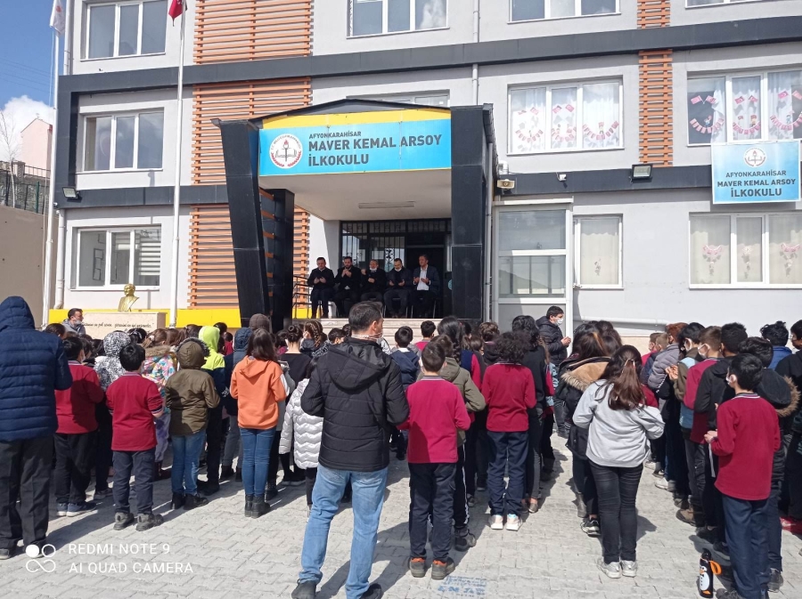 Maver Kemal Arsoy Ortaokulu Çanakkale Şehitlerini yad etti