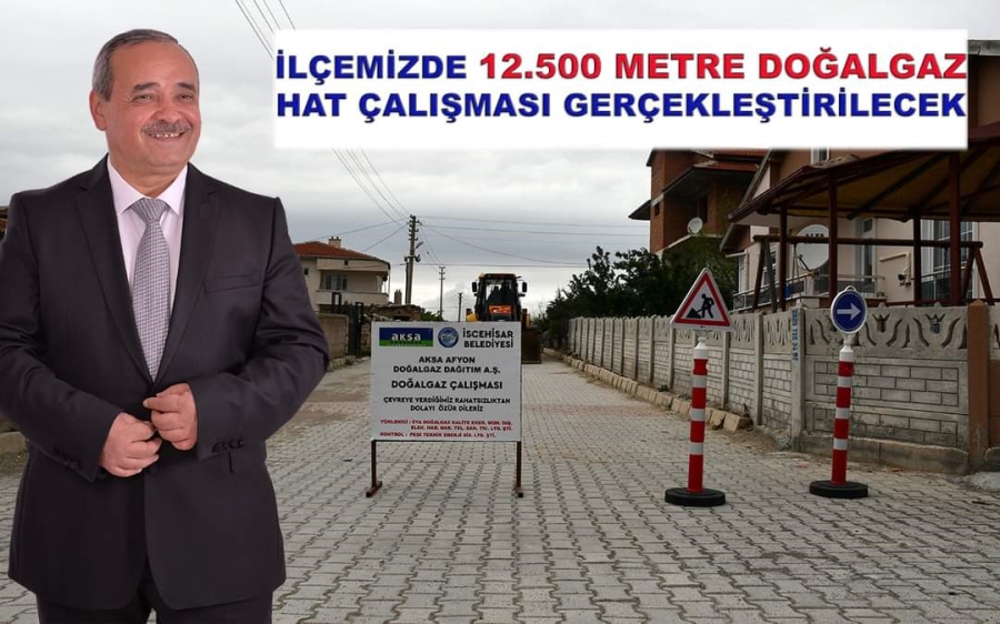 Başkan Şahin doğalgaz çalışmaları başlayacak