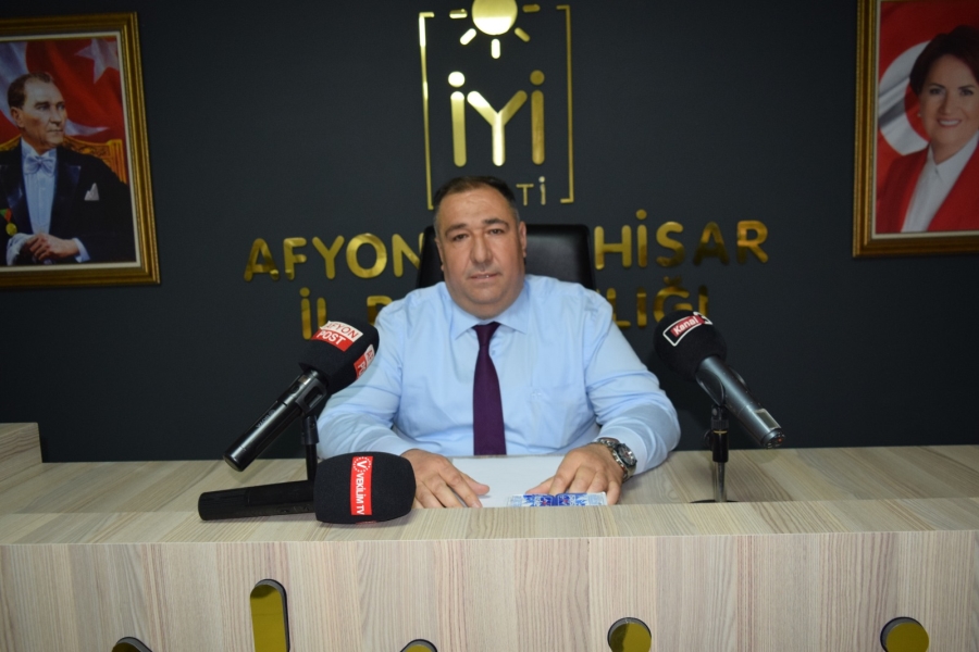 Mısırlıoğlu partimizi Afyonda birinci parti yapacağız