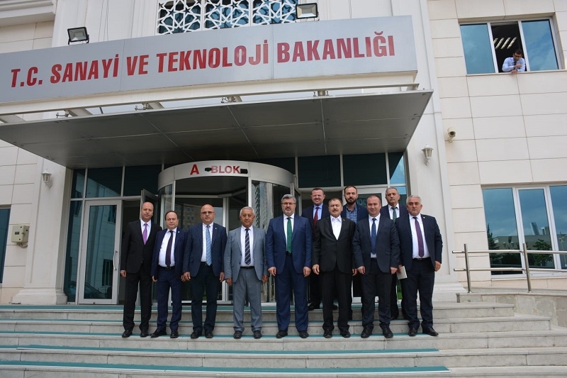 Ak Parti Heyetinden Bakan Varank’a Ziyaret