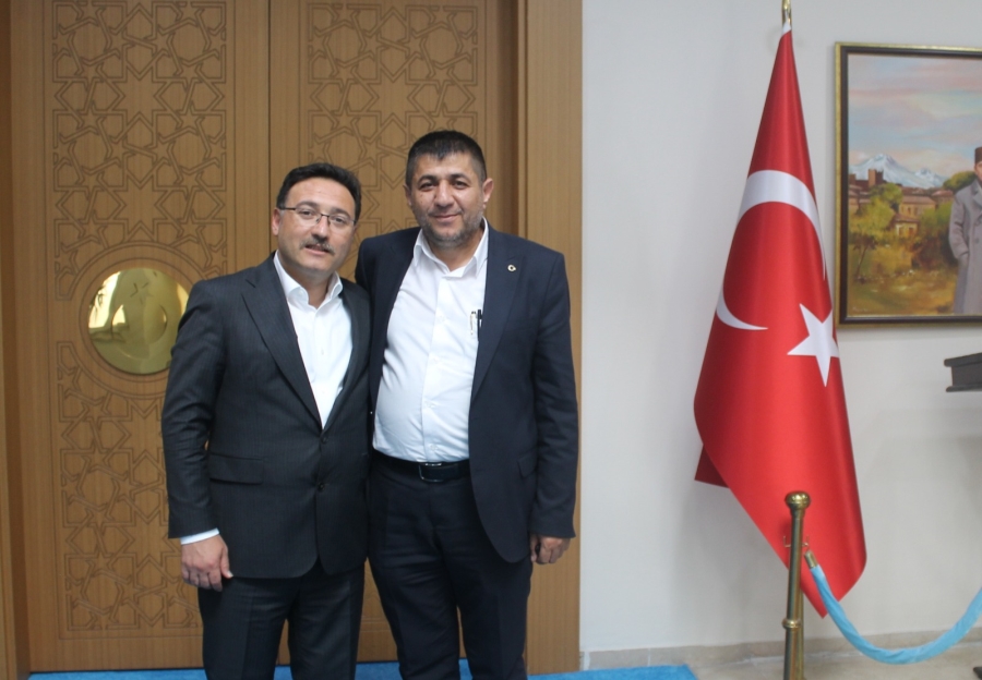 Uçmak'tan Vali Gökmen Çiçek'e ziyaret