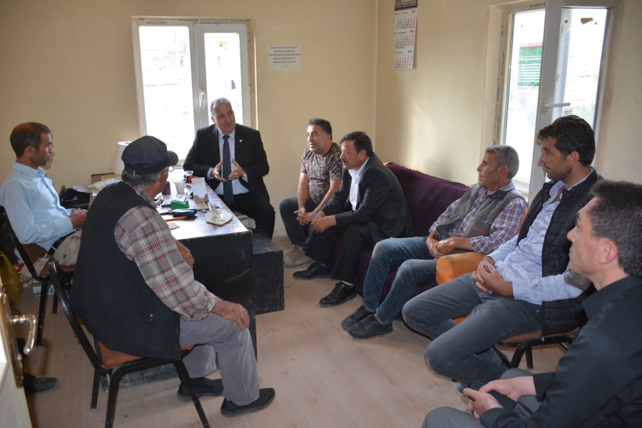 MHP Heyeti sel bölgesini yerinde inceledi