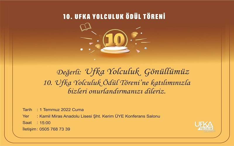 Ödül töreni 1 Temmuzda