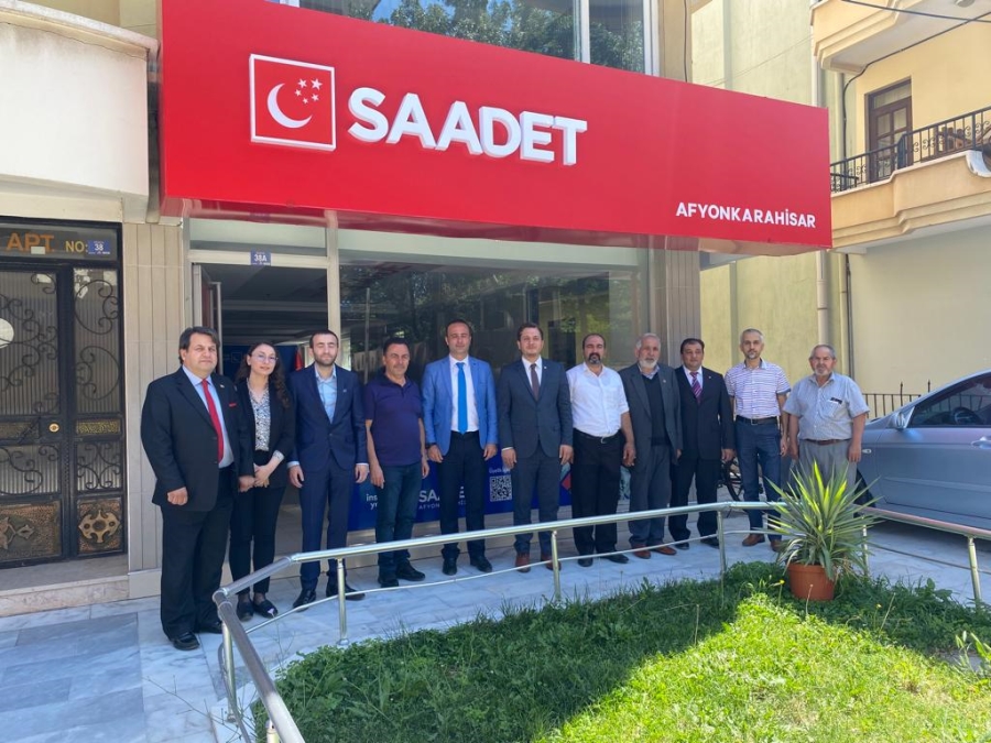 AFİHAD  ve İnternet Medya Birliği Saadet Partisini ziyaret etti