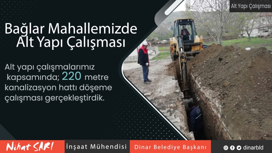 Başkan Sarı, Bağlar Mahallesine güzel hizmetler yapıyoruz