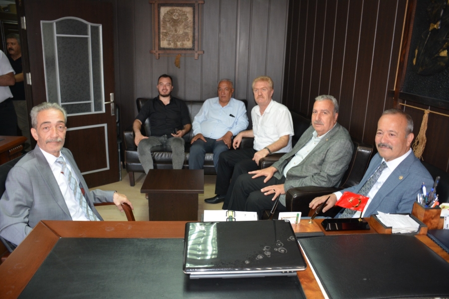 Taytak oda ziyaretlerine devam ediyor