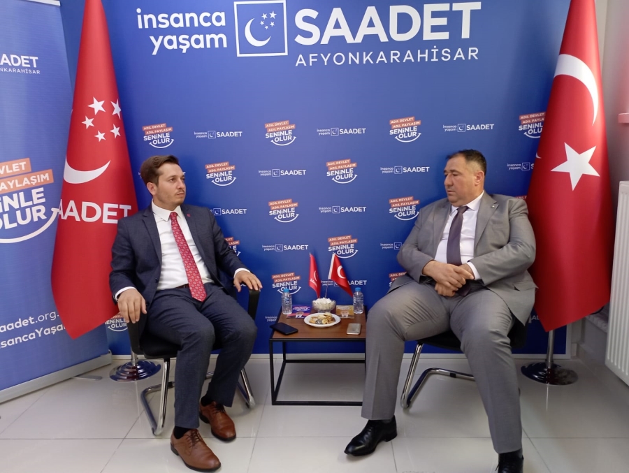 İYİ Partiden Saadet Partisine Ziyaret