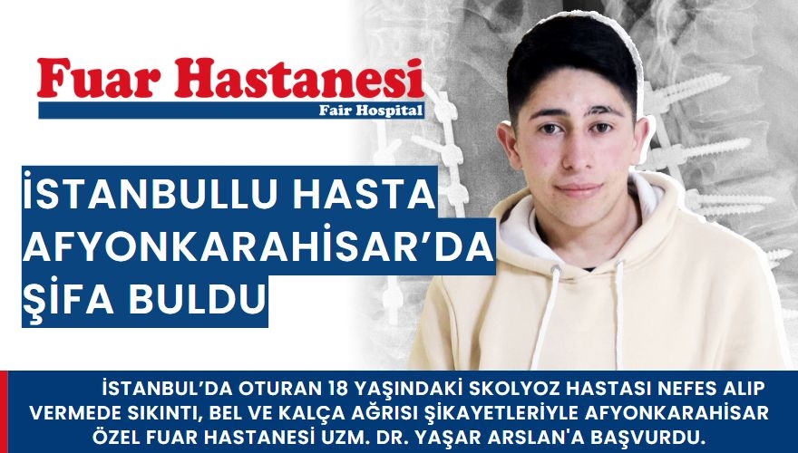 İstanbullu Hasta Afyonkarahisar’da Şifa Buldu