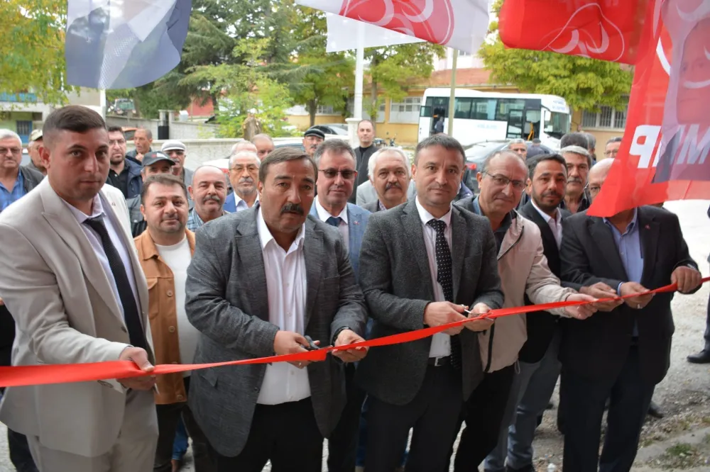 Milliyetçi Hareket Partisi Haydarlı Belde Teşkilatı açıldı