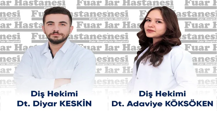 Diş hekimleri Keskin ve Köksöken Fuar hastanesinde göreve başladı